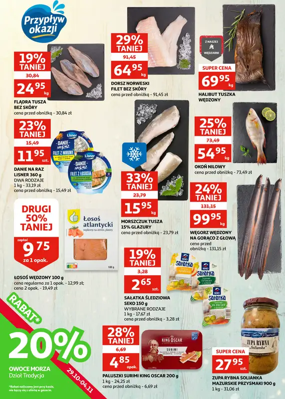 Auchan - gazetka promocyjna Gazetka Zielona Góra | Ceny spadają na jesień od środy 29.10 do wtorku 04.11 - strona 8