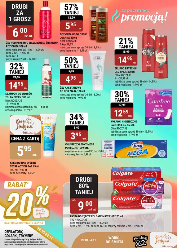 bi1 - gazetka promocyjna Gazetka Białystok, Ełk, Rzeszów od środy 29.10 do wtorku 04.11 - strona 20