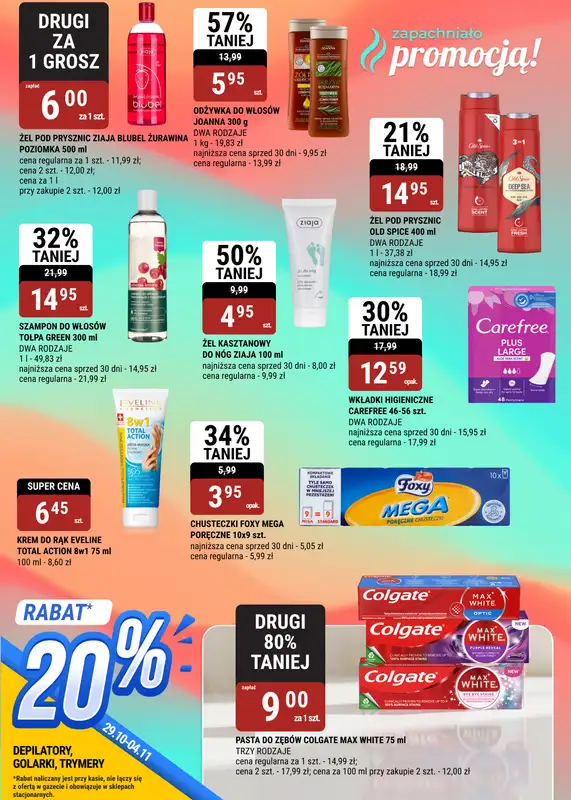 bi1 - gazetka promocyjna Gazetka Szczecin od środy 29.10 do wtorku 04.11 - strona 20