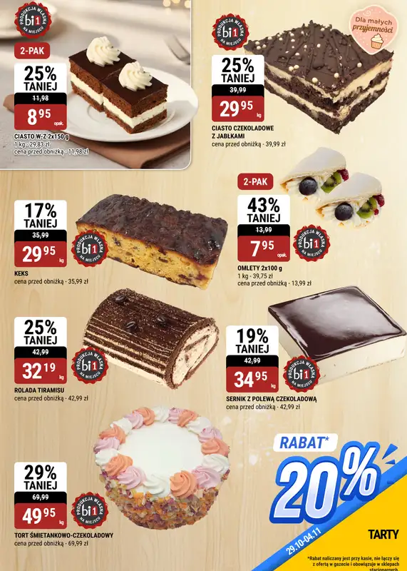 bi1 - gazetka promocyjna Gazetka Szczecin od środy 29.10 do wtorku 04.11 - strona 11