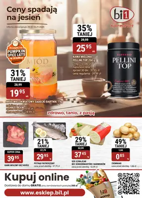 bi1 - gazetka promocyjna Gazetka Szczecin od środy 29.10 do wtorku 04.11 bi1 - gazetka promocyjna Gazetka Szczecin od środy 29.10 do wtorku 04.11