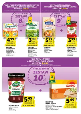 Groszek - gazetka promocyjna Gazetka Supermarket  do wtorku 11.11 - strona 14 Groszek - gazetka promocyjna Gazetka Supermarket  do wtorku 11.11 - strona 14