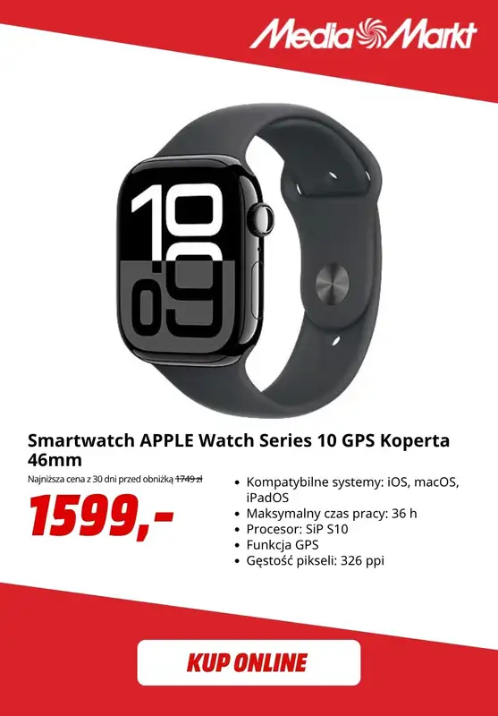 Media Markt - gazetka promocyjna 5% rabatu przy zakupie zestawu Apple! od wtorku 28.10 do piątku 31.10 - strona 4