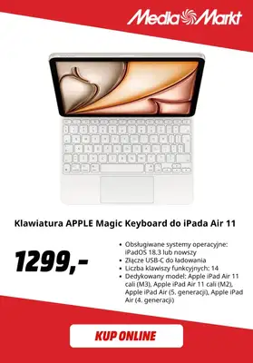 Media Markt - gazetka promocyjna 5% rabatu przy zakupie zestawu Apple! od wtorku 28.10 do piątku 31.10 - strona 5 Media Markt - gazetka promocyjna 5% rabatu przy zakupie zestawu Apple! od wtorku 28.10 do piątku 31.10 - strona 5
