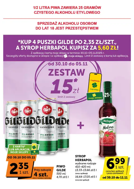 Groszek - gazetka promocyjna Gazetka Market  do wtorku 11.11 - strona 10