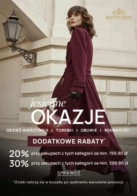 BEST SALE - gazetka promocyjna Wittchen | Dodatkowe rabaty do -30% od wtorku 28.10 
