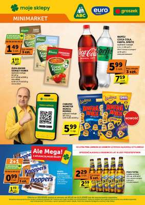 Groszek - gazetka promocyjna Gazetka Minimarket  do wtorku 11.11 Groszek - gazetka promocyjna Gazetka Minimarket  do wtorku 11.11