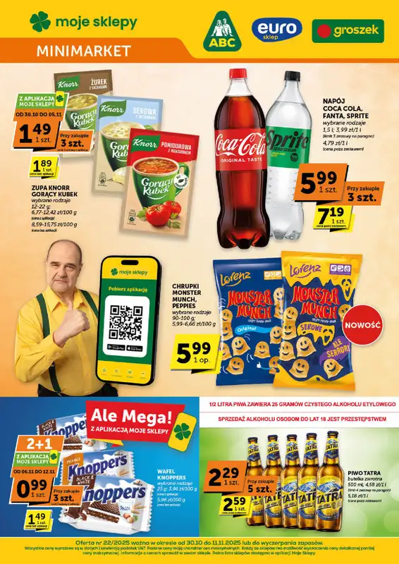Groszek - gazetka promocyjna Gazetka Minimarket   Groszek - gazetka promocyjna Gazetka Minimarket