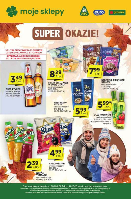 Groszek - gazetka promocyjna Katalog  do wtorku 11.11 Groszek - gazetka promocyjna Katalog  do wtorku 11.11