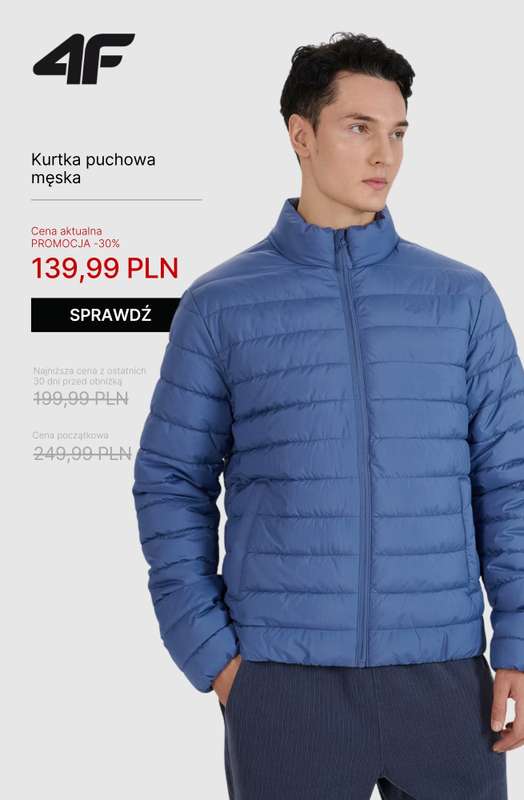 4F - gazetka promocyjna WYPRZEDAŻ: kurtki i bezrękawniki od wtorku 28.10  - strona 8