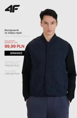 4F - gazetka promocyjna WYPRZEDAŻ: kurtki i bezrękawniki od wtorku 28.10  - strona 7 4F - gazetka promocyjna WYPRZEDAŻ: kurtki i bezrękawniki od wtorku 28.10  - strona 7