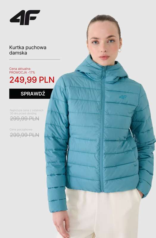 4F - gazetka promocyjna WYPRZEDAŻ: kurtki i bezrękawniki od wtorku 28.10  - strona 10