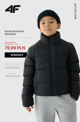 4F - gazetka promocyjna WYPRZEDAŻ: kurtki i bezrękawniki od wtorku 28.10  - strona 14 4F - gazetka promocyjna WYPRZEDAŻ: kurtki i bezrękawniki od wtorku 28.10  - strona 14