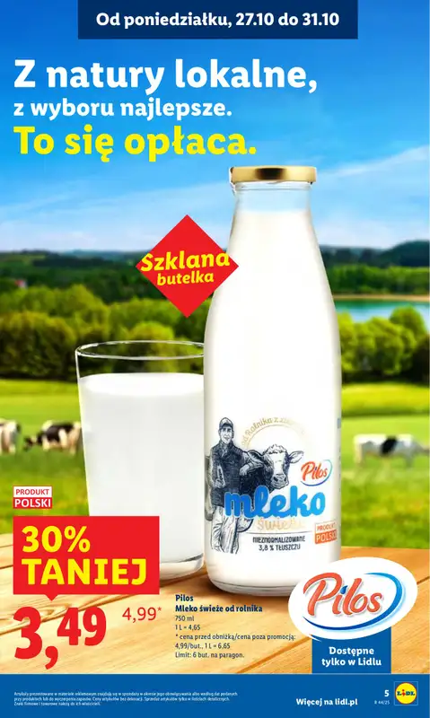 Lidl - gazetka promocyjna Oferta od poniedziałku od poniedziałku 27.10 do środy 29.10 - strona 5