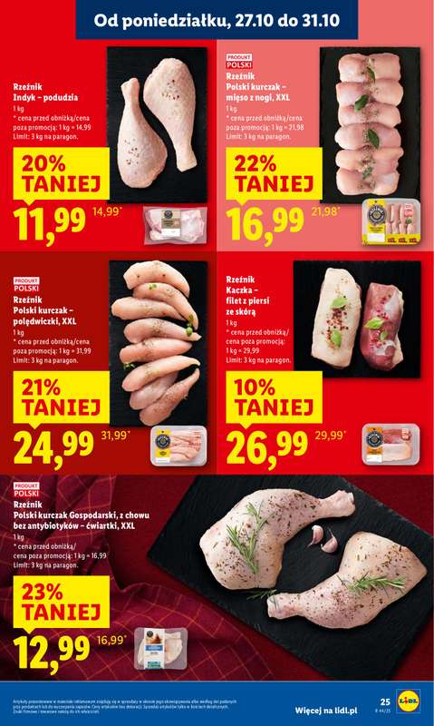 Lidl - gazetka promocyjna Oferta od poniedzia艂ku od poniedzia艂ku 27.10 do 艣rody 29.10 - strona 29 Lidl - gazetka promocyjna Oferta od poniedzia艂ku od poniedzia艂ku 27.10 do 艣rody 29.10 - strona 29