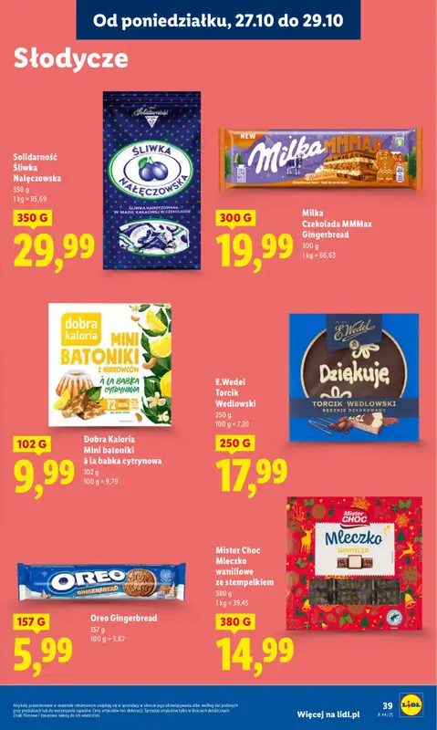 Lidl - gazetka promocyjna Oferta od poniedziałku od poniedziałku 27.10 do środy 29.10 - strona 43