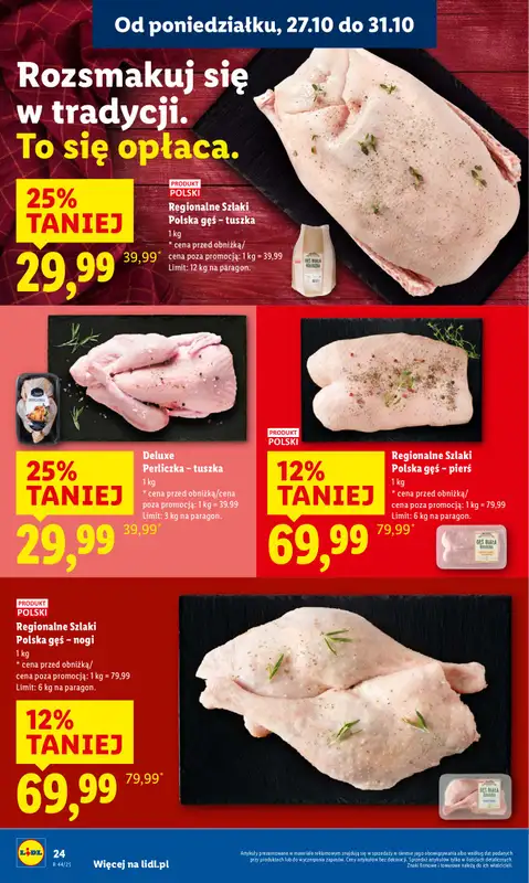 Lidl - gazetka promocyjna Oferta od poniedziałku od poniedziałku 27.10 do środy 29.10 - strona 28