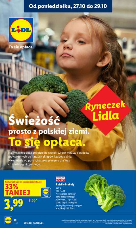 Lidl - gazetka promocyjna Oferta od poniedziałku od poniedziałku 27.10 do środy 29.10 - strona 20