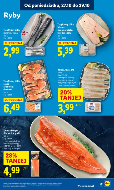 Lidl - gazetka promocyjna Oferta od poniedziałku od poniedziałku 27.10 do środy 29.10 - strona 33