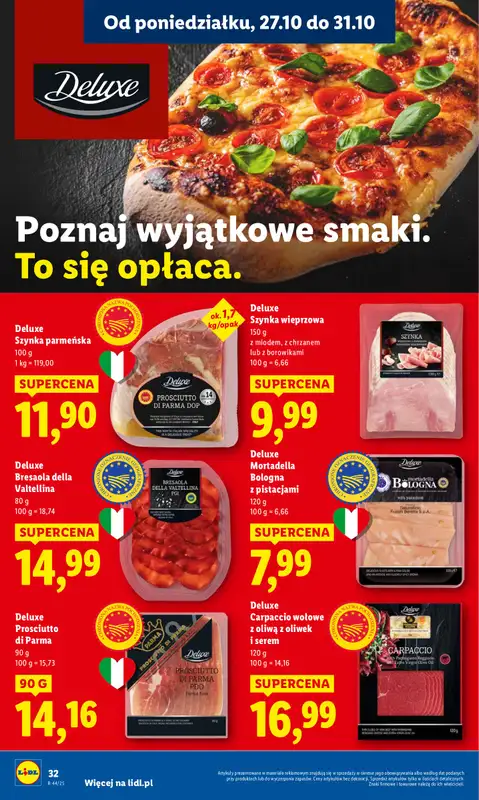 Lidl - gazetka promocyjna Oferta od poniedziałku od poniedziałku 27.10 do środy 29.10 - strona 36