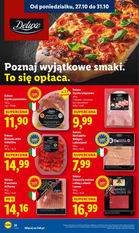 Lidl - gazetka promocyjna Oferta od poniedzia艂ku od poniedzia艂ku 27.10 do 艣rody 29.10 - strona 36 Lidl - gazetka promocyjna Oferta od poniedzia艂ku od poniedzia艂ku 27.10 do 艣rody 29.10 - strona 36