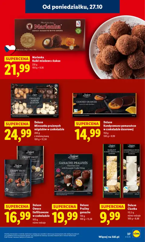 Lidl - gazetka promocyjna Oferta od poniedziałku od poniedziałku 27.10 do środy 29.10 - strona 41
