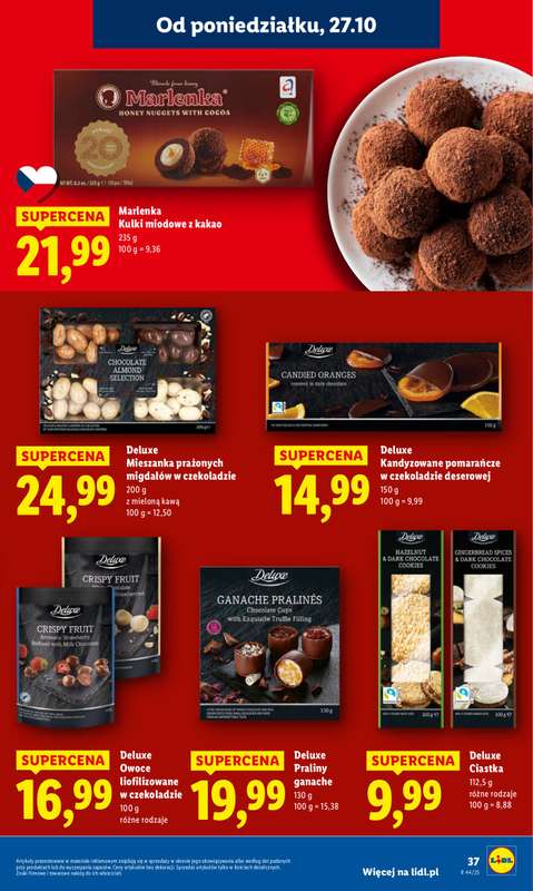 Lidl - gazetka promocyjna Oferta od poniedzia艂ku od poniedzia艂ku 27.10 do 艣rody 29.10 - strona 41 Lidl - gazetka promocyjna Oferta od poniedzia艂ku od poniedzia艂ku 27.10 do 艣rody 29.10 - strona 41