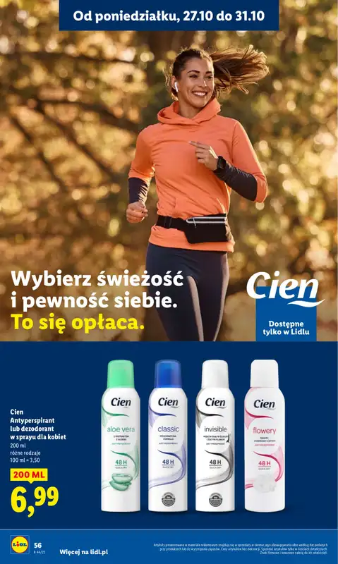 Lidl - gazetka promocyjna Oferta od poniedziałku od poniedziałku 27.10 do środy 29.10 - strona 60