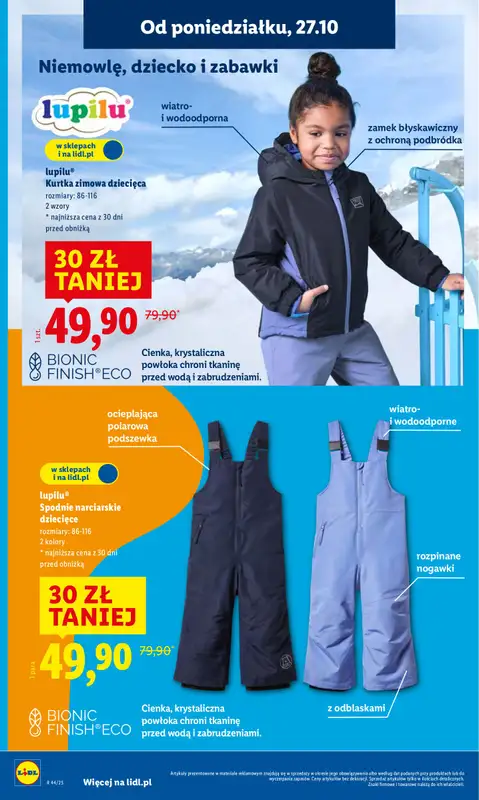Lidl - gazetka promocyjna Oferta od poniedziałku od poniedziałku 27.10 do środy 29.10 - strona 16