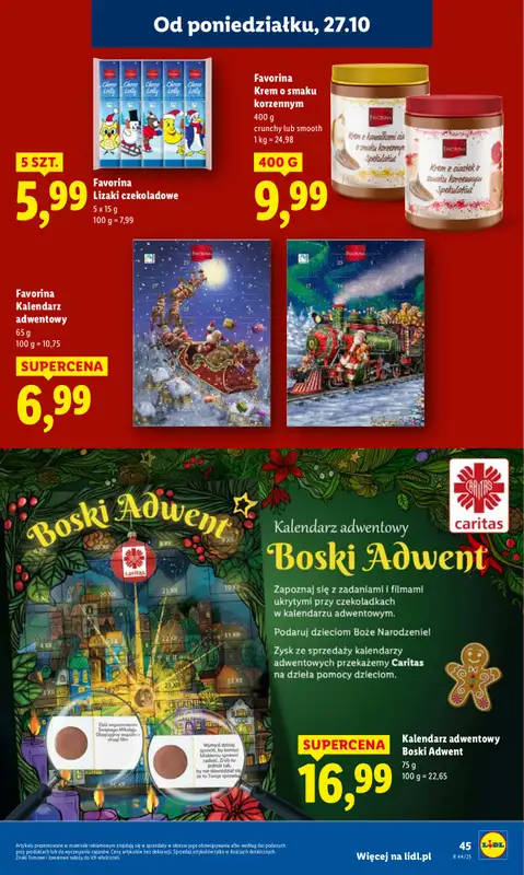 Lidl - gazetka promocyjna Oferta od poniedziałku od poniedziałku 27.10 do środy 29.10 - strona 49