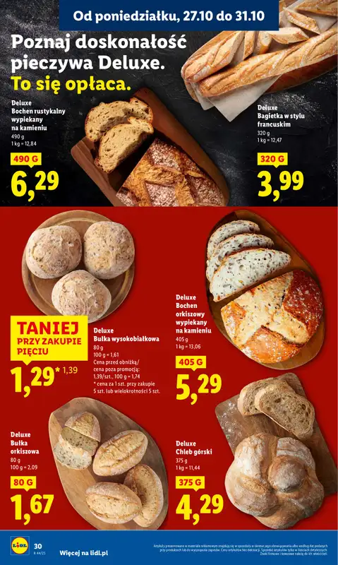 Lidl - gazetka promocyjna Oferta od poniedziałku od poniedziałku 27.10 do środy 29.10 - strona 34