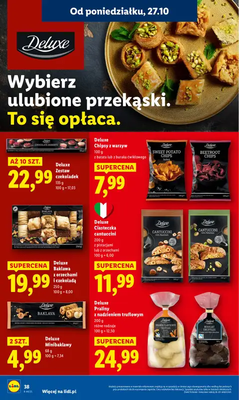 Lidl - gazetka promocyjna Oferta od poniedziałku od poniedziałku 27.10 do środy 29.10 - strona 42