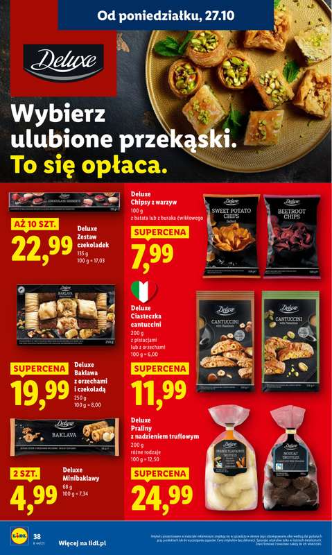 Lidl - gazetka promocyjna Oferta od poniedzia艂ku od poniedzia艂ku 27.10 do 艣rody 29.10 - strona 42 Lidl - gazetka promocyjna Oferta od poniedzia艂ku od poniedzia艂ku 27.10 do 艣rody 29.10 - strona 42