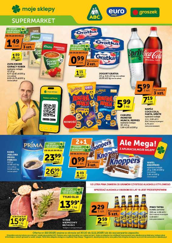Euro Sklep - gazetka promocyjna Gazetka Supermarket  do wtorku 11.11 Euro Sklep - gazetka promocyjna Gazetka Supermarket  do wtorku 11.11