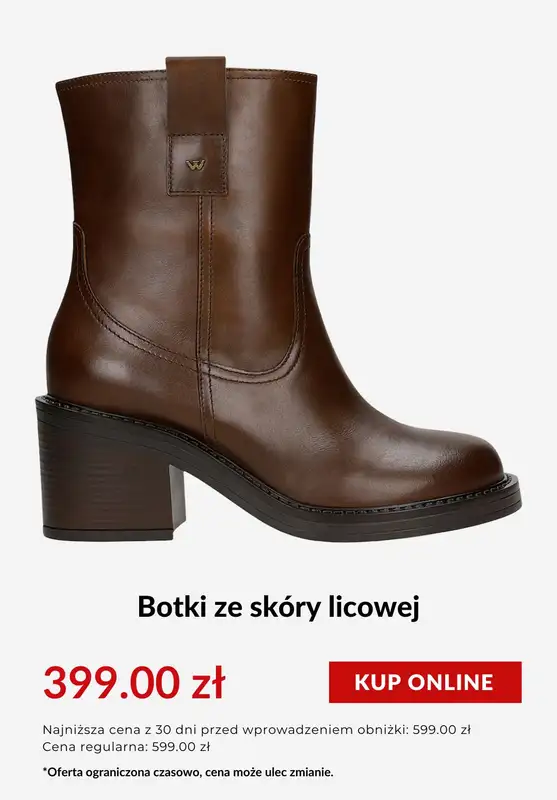 BEST SALE - gazetka promocyjna Wojas | Do -40% Mid Season Sale od wtorku 28.10  - strona 5