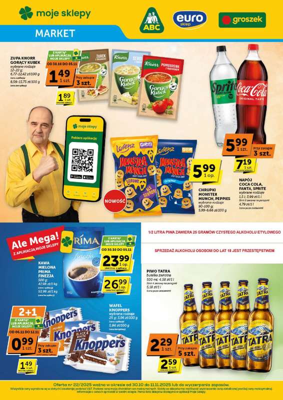 Euro Sklep - gazetka promocyjna Gazetka Market  do wtorku 11.11 Euro Sklep - gazetka promocyjna Gazetka Market  do wtorku 11.11