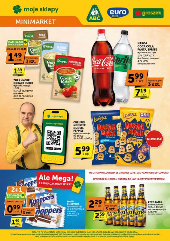 Euro Sklep - gazetka promocyjna Gazetka Minimarket  do wtorku 11.11
