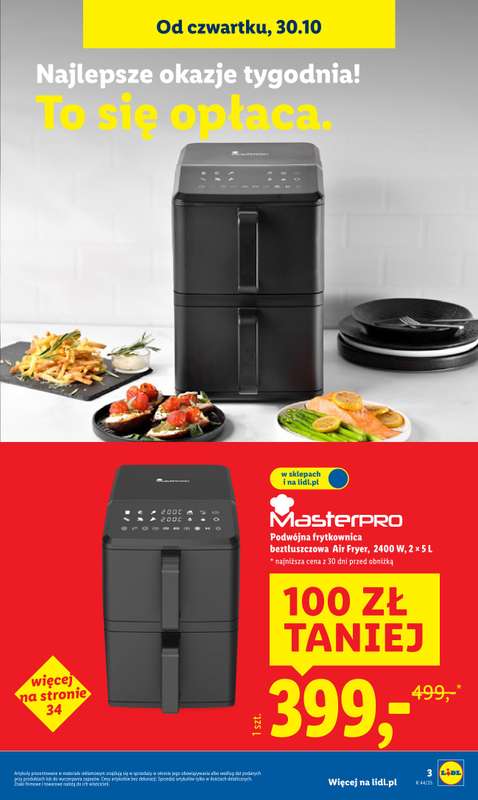 Lidl - gazetka promocyjna Katalog od poniedzia艂ku 27.10 do pi膮tku 31.10 - strona 3 Lidl - gazetka promocyjna Katalog od poniedzia艂ku 27.10 do pi膮tku 31.10 - strona 3
