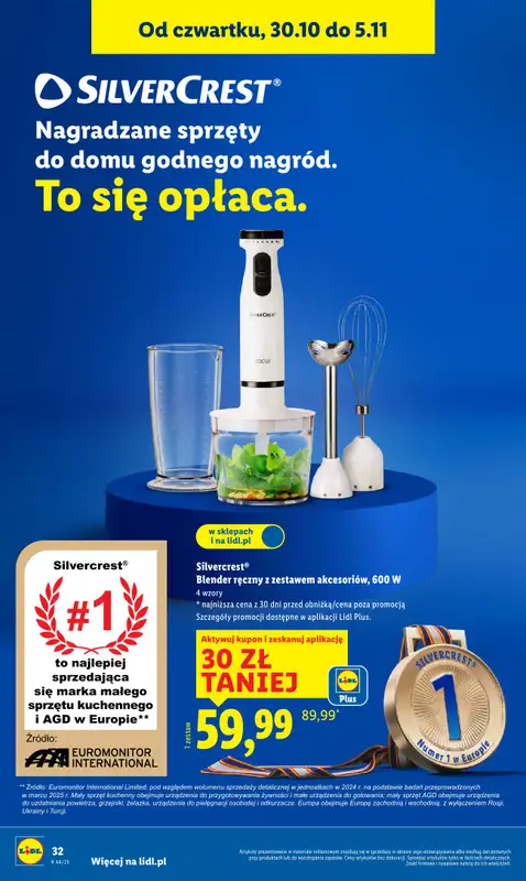 Lidl - gazetka promocyjna Katalog od poniedziałku 27.10 do piątku 31.10 - strona 36