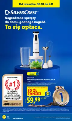 Lidl - gazetka promocyjna Katalog od poniedziałku 27.10 do piątku 31.10 - strona 36 Lidl - gazetka promocyjna Katalog od poniedziałku 27.10 do piątku 31.10 - strona 36