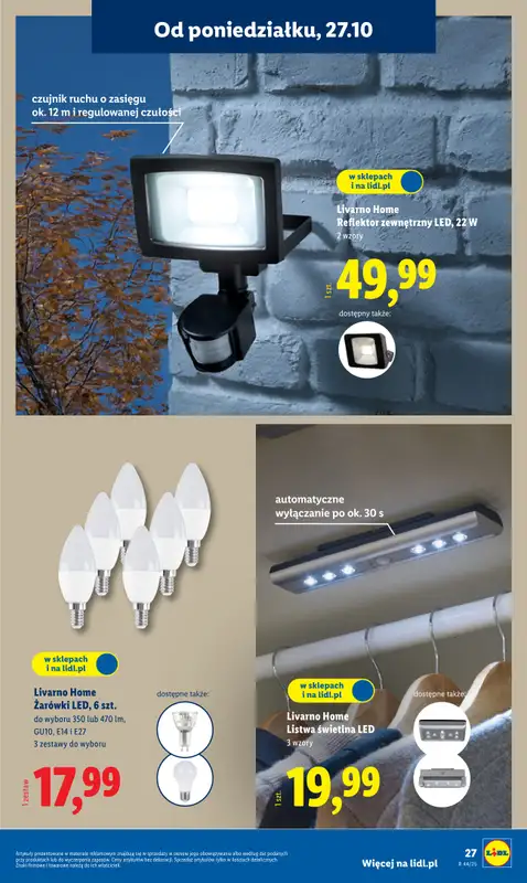 Lidl - gazetka promocyjna Katalog od poniedziałku 27.10 do piątku 31.10 - strona 31