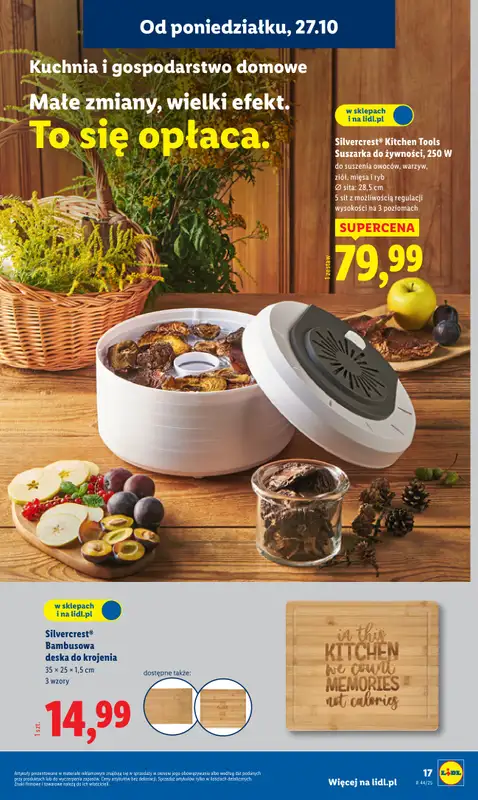 Lidl - gazetka promocyjna Katalog od poniedziałku 27.10 do piątku 31.10 - strona 21