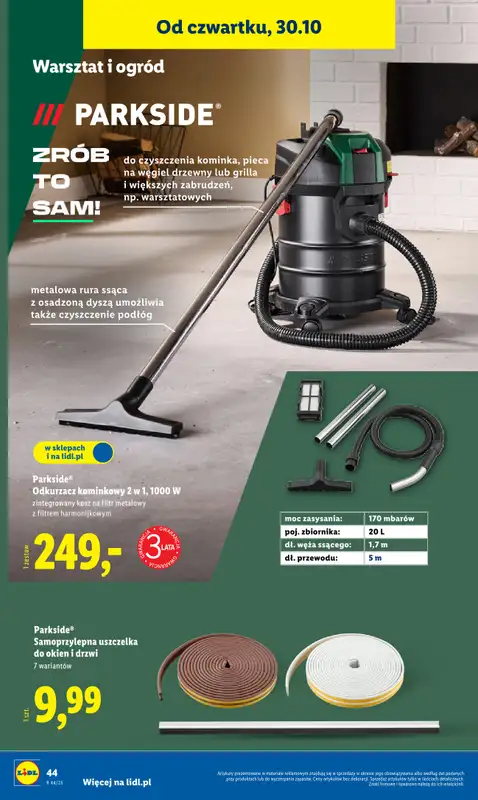 Lidl - gazetka promocyjna Katalog od poniedziałku 27.10 do piątku 31.10 - strona 48