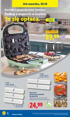 Lidl - gazetka promocyjna Katalog od poniedziałku 27.10 do piątku 31.10 - strona 44
