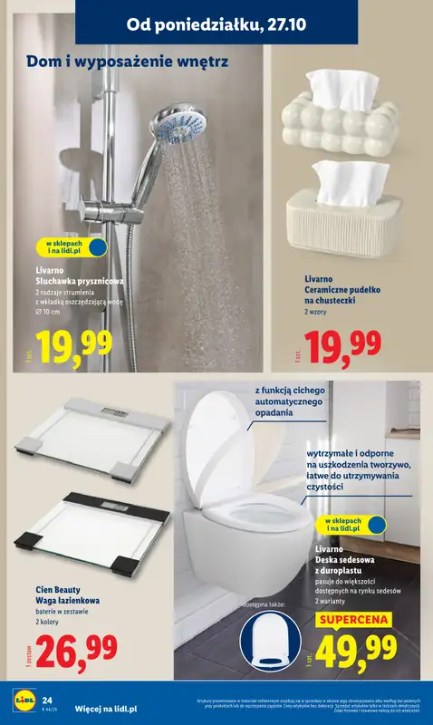 Lidl - gazetka promocyjna Katalog od poniedziałku 27.10 do piątku 31.10 - strona 28