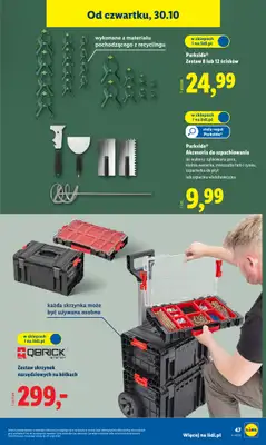 Lidl - gazetka promocyjna Katalog od poniedziałku 27.10 do piątku 31.10 - strona 51 Lidl - gazetka promocyjna Katalog od poniedziałku 27.10 do piątku 31.10 - strona 51