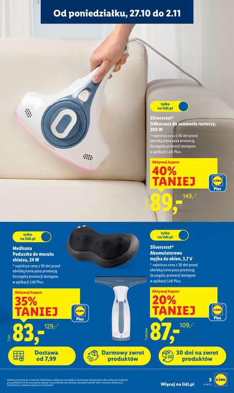 Lidl - gazetka promocyjna Katalog od poniedziałku 27.10 do piątku 31.10 - strona 5