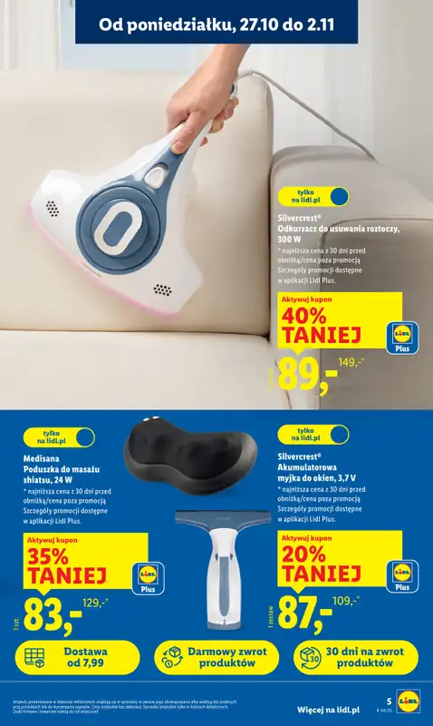 Lidl - gazetka promocyjna Katalog od poniedziałku 27.10 do piątku 31.10 - strona 5