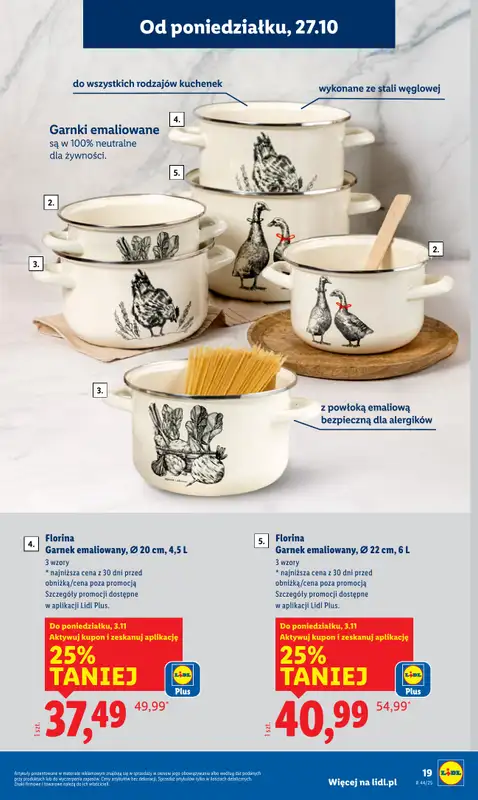 Lidl - gazetka promocyjna Katalog od poniedziałku 27.10 do piątku 31.10 - strona 23