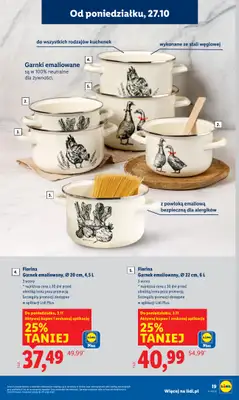 Lidl - gazetka promocyjna Katalog od poniedziałku 27.10 do piątku 31.10 - strona 23 Lidl - gazetka promocyjna Katalog od poniedziałku 27.10 do piątku 31.10 - strona 23